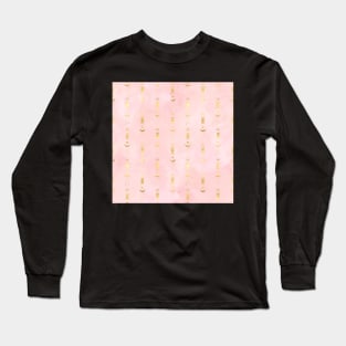 Sun Moon Star on String Hand Pink Pastel Long Sleeve T-Shirt